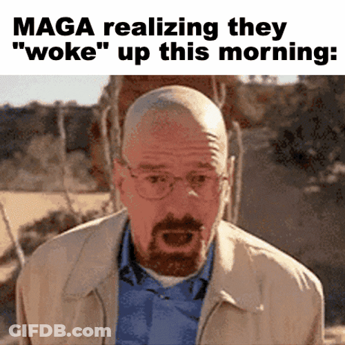 Walter White Meme Morning Realization GIF