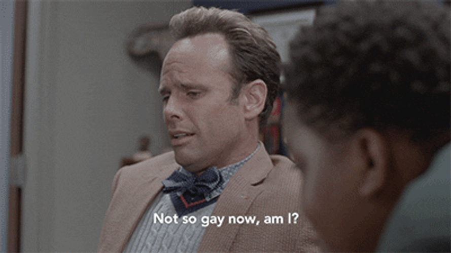 Walton Goggins Not So Gay Now GIF