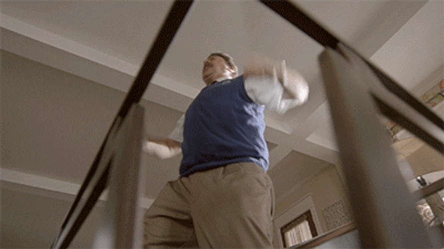 Walton Goggins Screaming All His Strength GIF