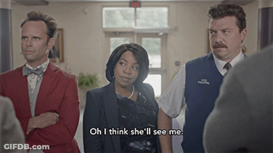 Walton Goggins Think She'll See Me GIF