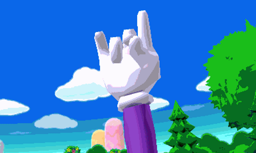Waluigi Disco Movements At Dance Floor GIF
