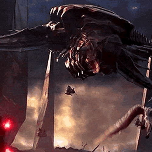 Wanda Maximoff Fighting Monsters Infinity War GIF