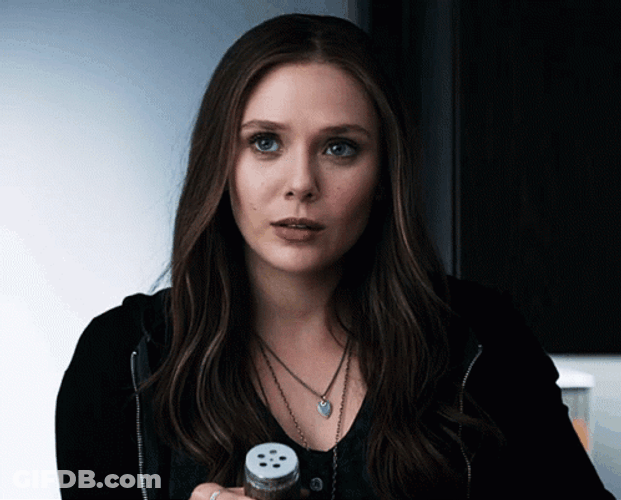 Wanda Maximoff Hmm Interesting Tell Me More GIF