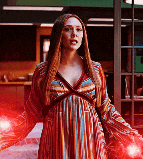 Wanda Maximoff Holding Power GIF