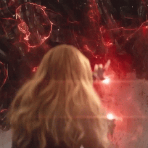 Wanda Maximoff Power Up Get Down GIF