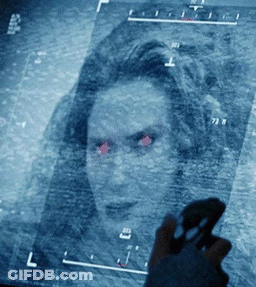 Wanda Maximoff Red Eyes Video Recording GIF