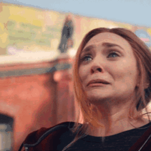 Wanda Maximoff Screaming GIF
