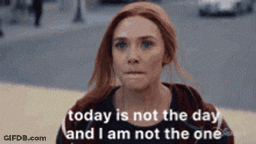 Wanda Today Is Not The Day GIF