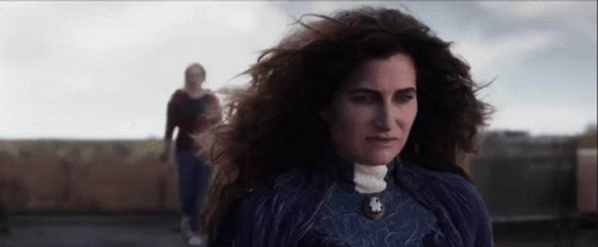 Wanda Vision Mind Spell On Agatha Harkness GIF