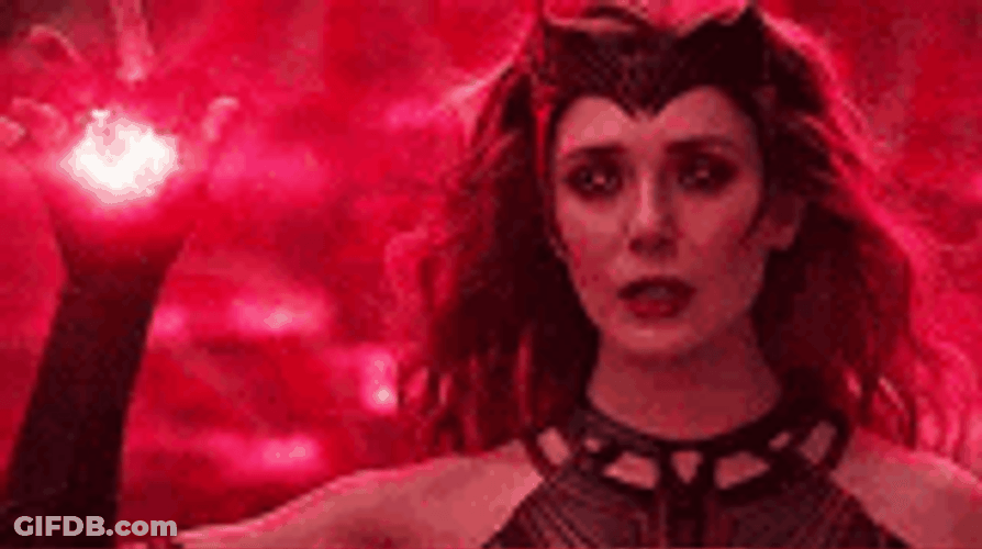 Wanda Vision Scarlet Witch Doctor Strange Chaos Magic Multiverse GIF