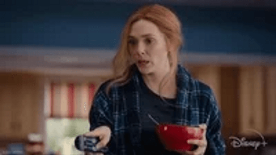 Wanda Vision Wanda Maximoff Angry Smile GIF