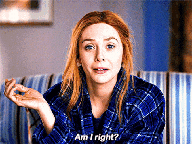 Wandavision Am I Right GIF