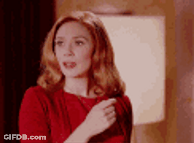Wandavision Checking Out GIF