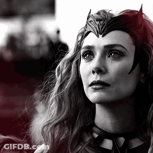 Wandavision Emotional Scarlet Witch GIF