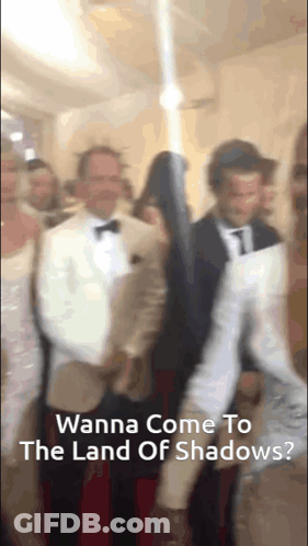 Wanna Come To The Land Of Shadows ? Is The Question Being Asked GIF