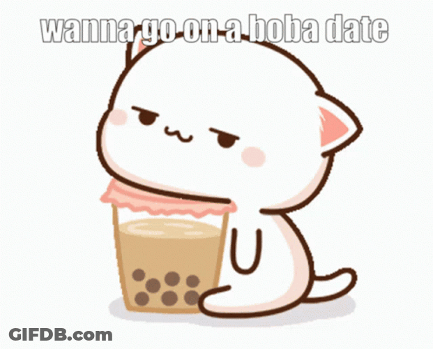 Wanna Go On Boba Date Bambi GIF