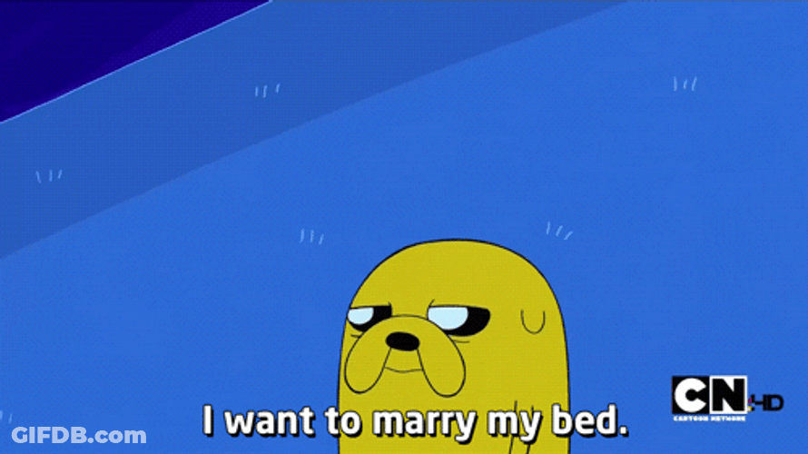 Want To Marry My Sleepy Time Bed GIF