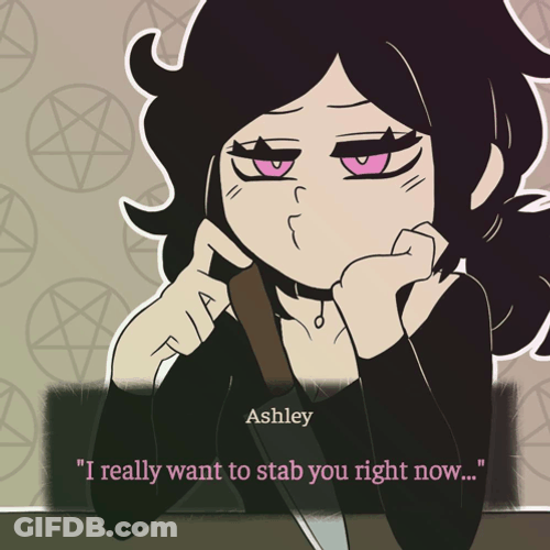 Want To Stab GIF