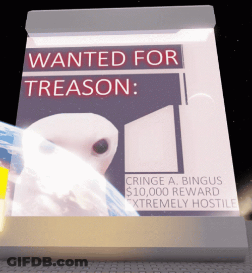 Wanted Bingus Sphynx Cat Treason GIF