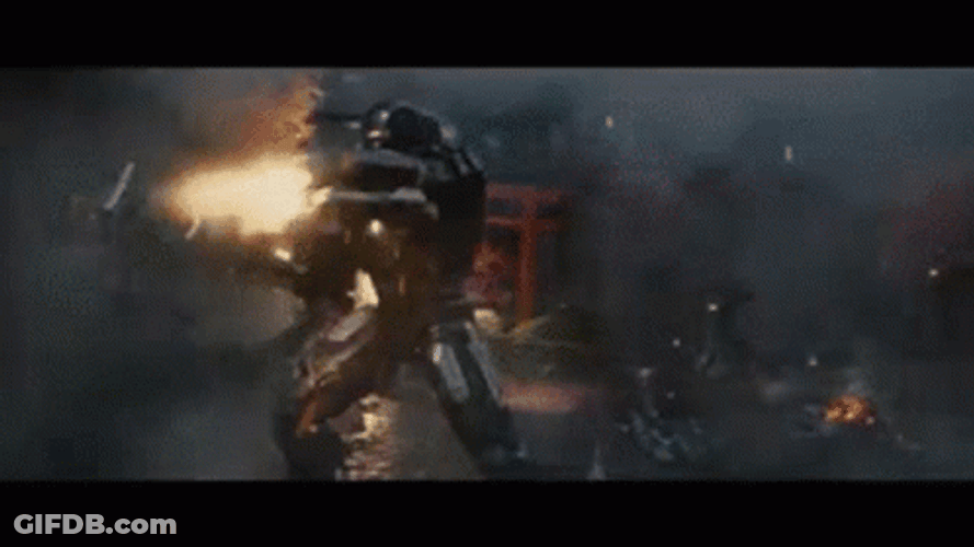 War Machine And Iron Man Together In Battle GIF