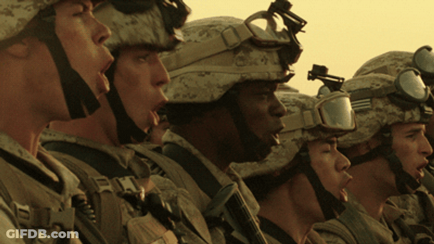 War Machine Sergeant Ricky Ortega GIF