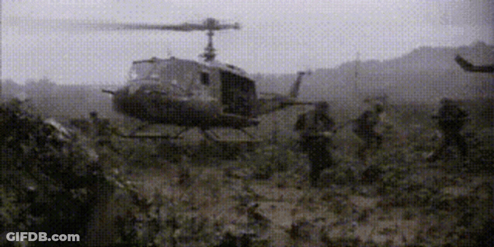 War Zone Helicopter Meme GIF