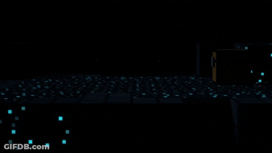 Warden Minecraft Surfacing From Below GIF