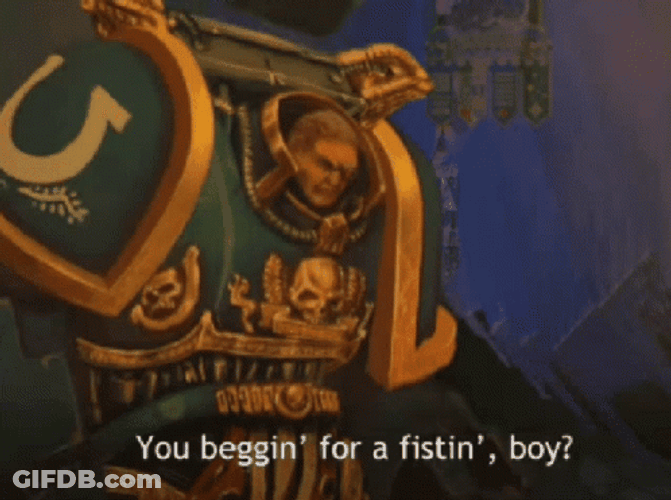 Warhammer Begging For A Fisting Boy GIF