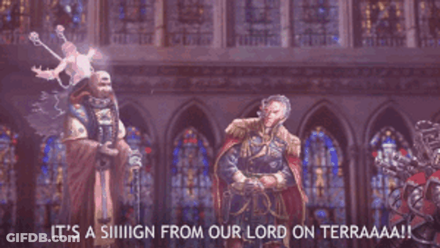 Warhammer It's A Sign From Lord GIF