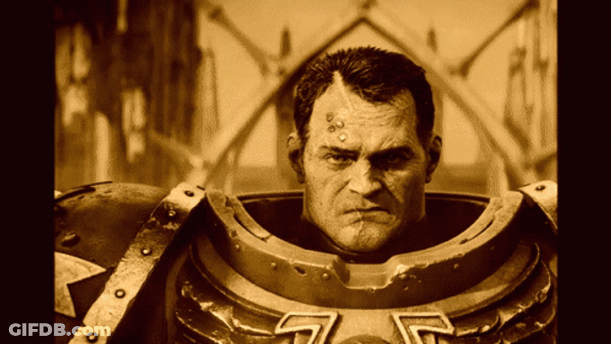 Warhammer Titus Approves GIF