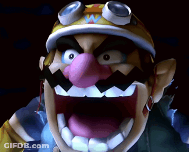 Wario Feeling Confused GIF