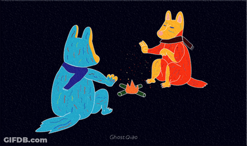 Warming Up Before Going To Bed GIF