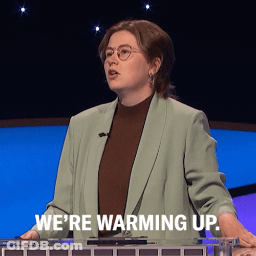 Warming Up For Professional Debate GIF