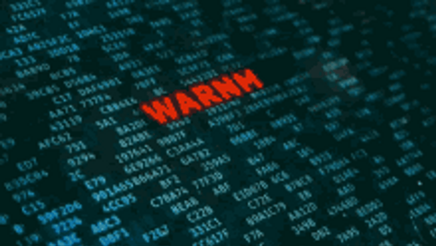 Warning Hacker Detected GIF