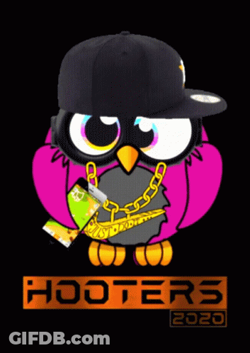 Warning Hooters Battle Camp Troop Sign GIF