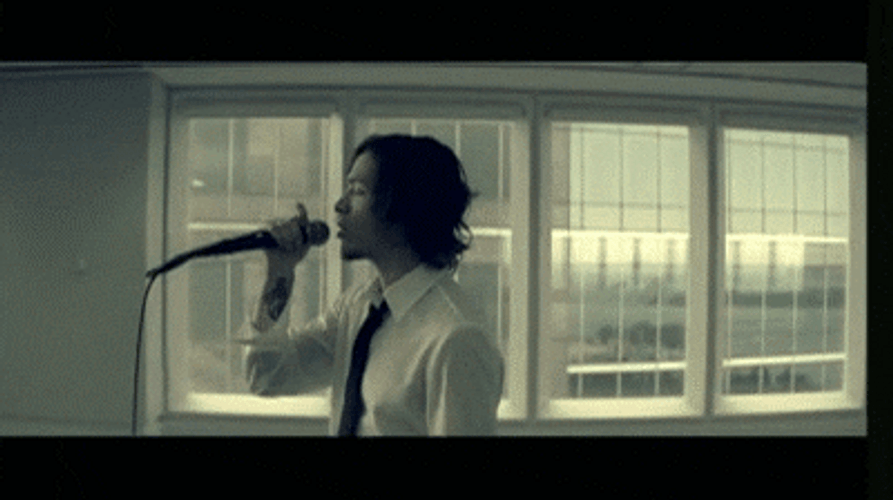 Warning Man Singing GIF