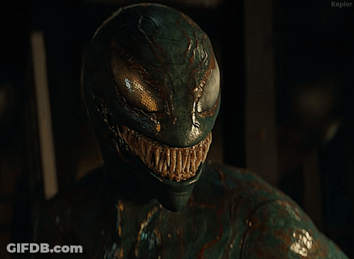 Warning Sign Above Man In Green Suit GIF