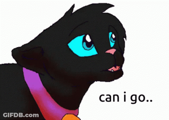 Warrior Cats Can I Go GIF