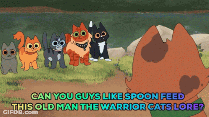 Warrior Cats Clan Assembly GIF
