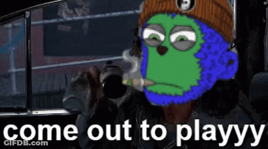 Warriors Come Out And Play Monkey Face Swap GIF