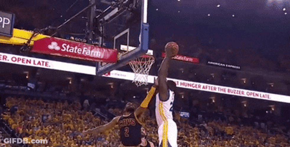 Warriors Draymond Green Dunk GIF