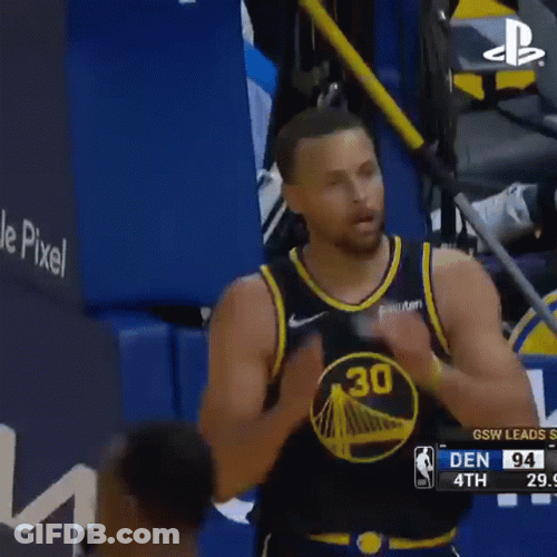 Warriors Stephen Curry Sleep Gesture GIF