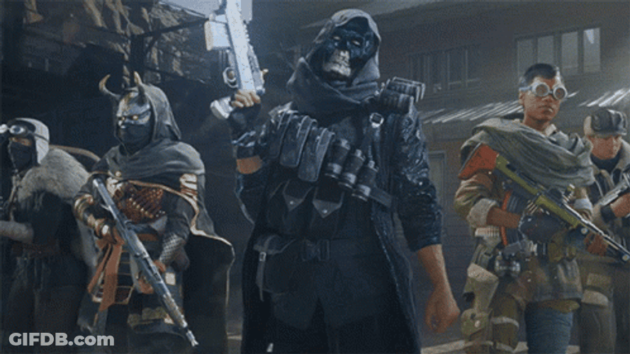 Warzone Badass Fist Bump GIF