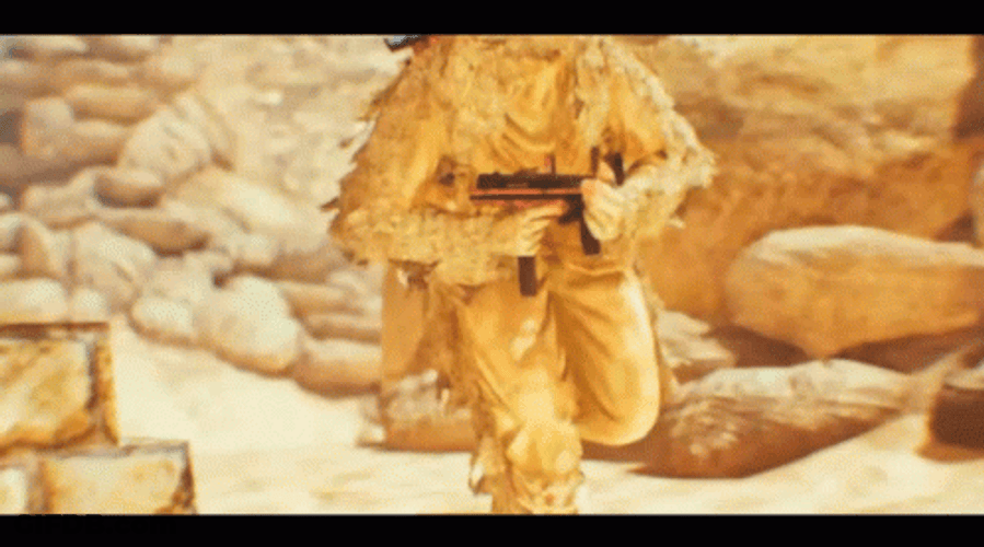 Warzone Camouflage Soldier Kill Shot GIF