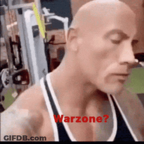 Warzone Dwayne The Rock Johnson GIF