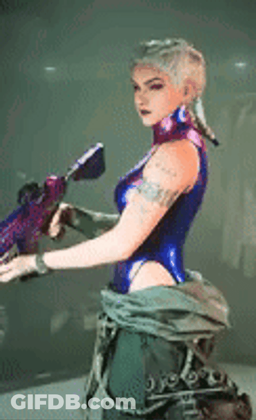 Warzone Izamine Girl Character GIF