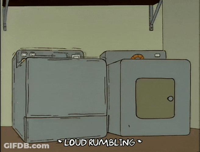 Washing Machines Loud Rumbling GIF