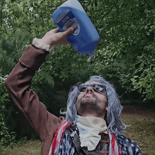Washing With Alcohol From Germs GIF