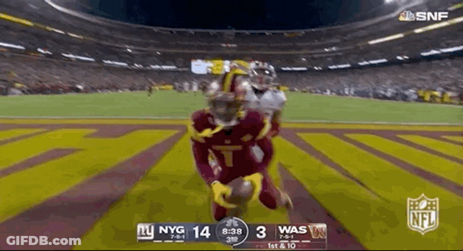 Washington Commanders Gets Ball Touchdown GIF
