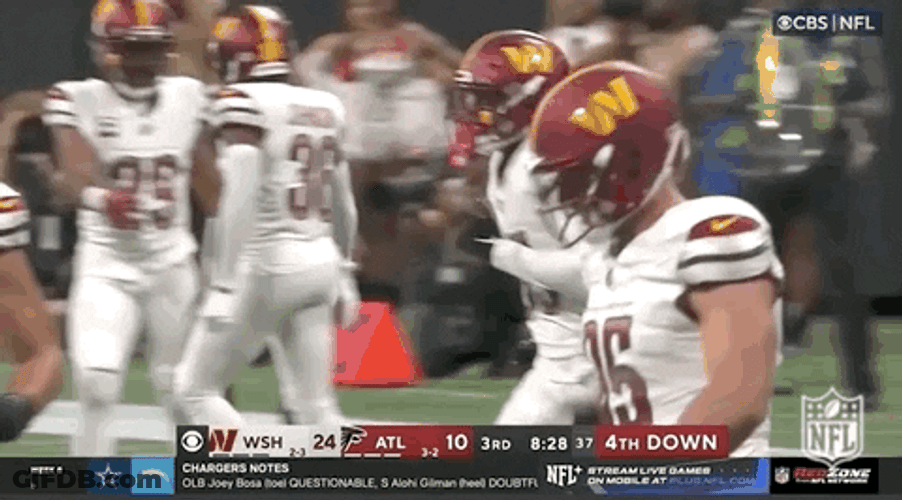 Washington Commanders Player 96 Dancing GIF